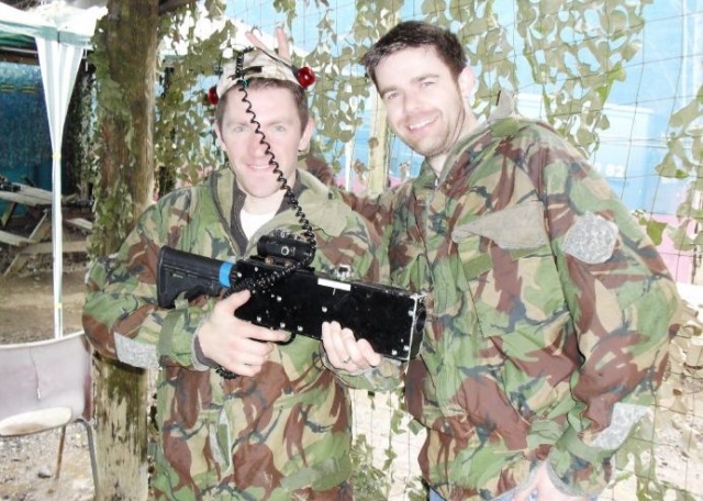 No safety goggles or masks are needed in laser tag